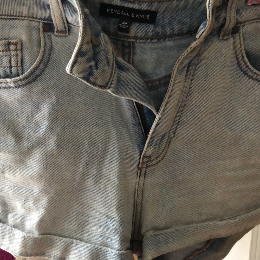 Kendall & Kylie denim shorts